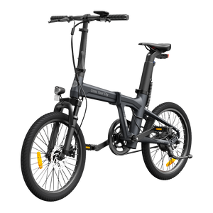 Folding electric bicycle ADO A20S AIR with front suspension, gray product image