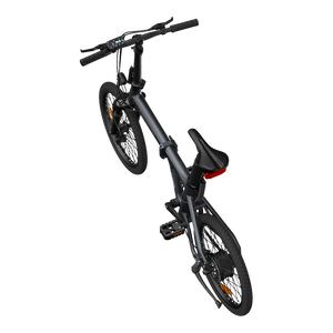 Folding electric bicycle ADO A20S AIR with front suspension, gray product image