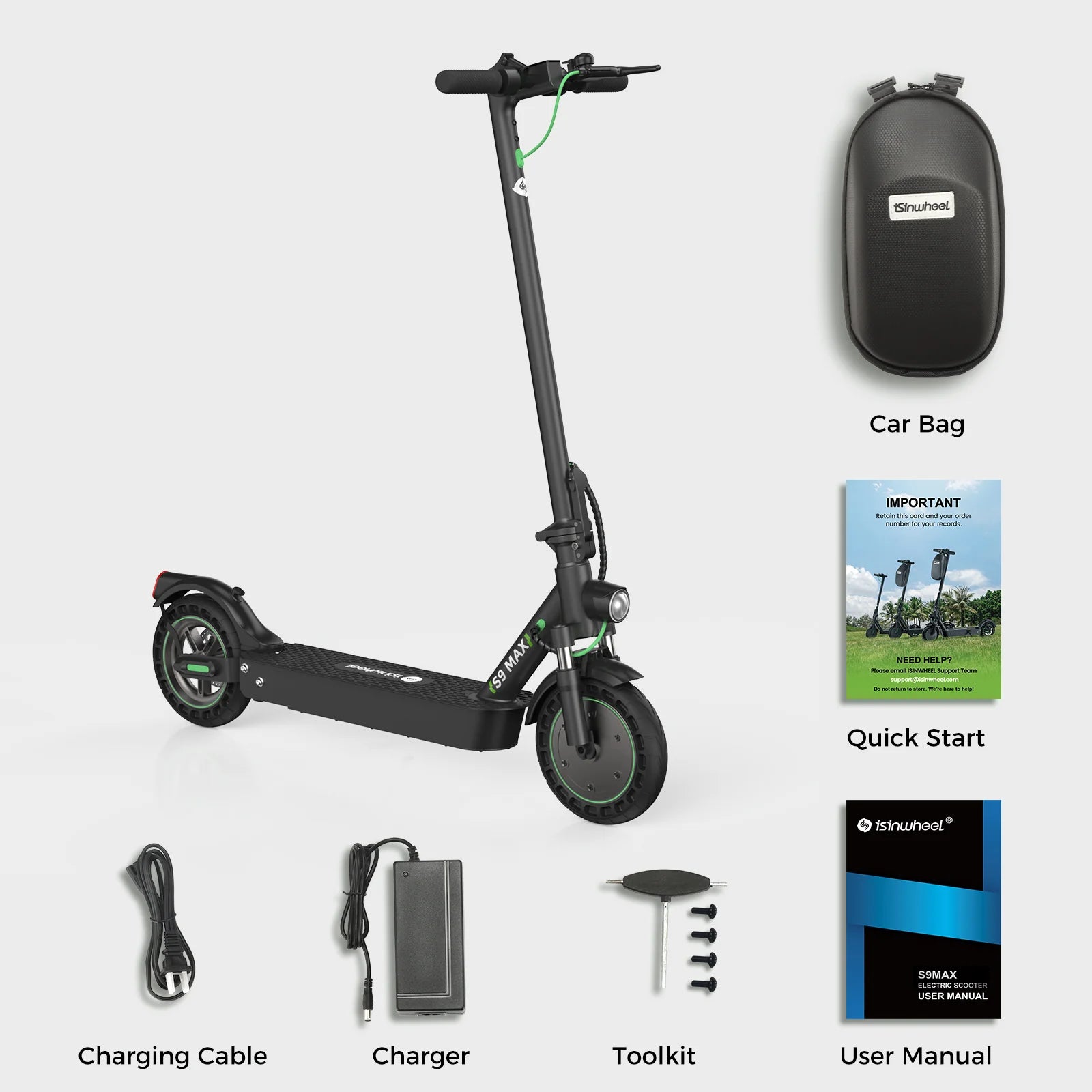 Электросамокат isinwheel S9 Max