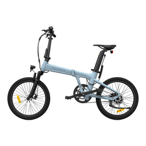 Folding electric bicycle ADO A20S AIR with front suspension, blue product image