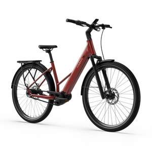 Electric bicycle TENWAYS Ago Air Belt, Velvet Red product image