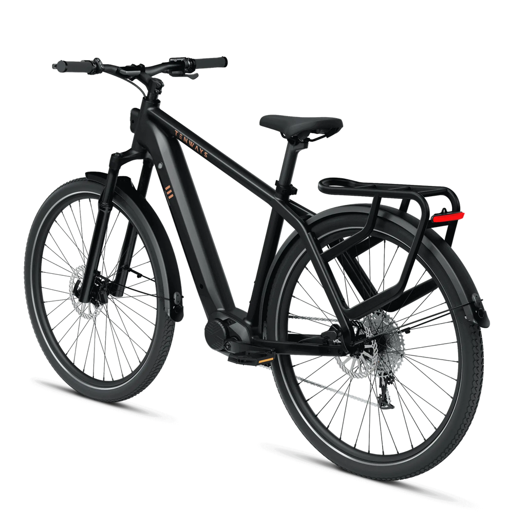 Electric bicycle TENWAYS AGO X, 29" Midnight Black (M) product image