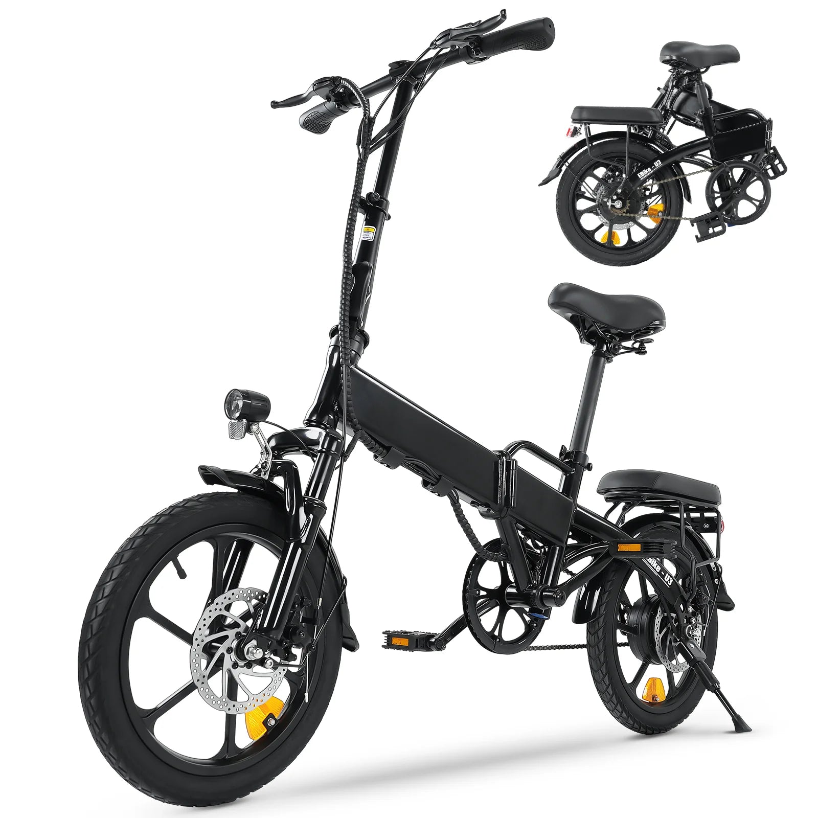 isinwheel U3 elektrinis dviratis