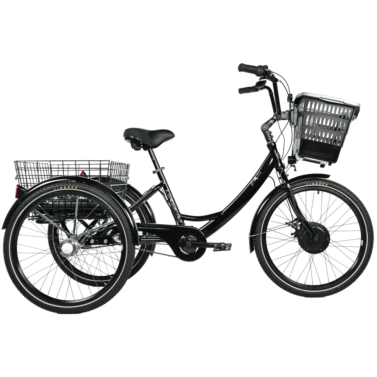 LEADER FOX Bormio electric tricycle, Black product image
